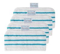 CLEK 4Pcs Washable Steam Mop Pads, for Beldray Steam Cleaner BEL01097, Microfibre Steam Mop Pads, Replacement Steam Mop Pads for Black and Decker FSM1600 FSM1610 FSM1620, FSMP20-XJ