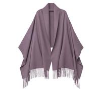 CLELLA Cashmere Scarf for Women 80''*27'' Women Scarf Gift Pashmina Shawls and Wraps Thick Oversized Scarf Winter Soft and Warm Solid Scarf, Dark purple, 200*70