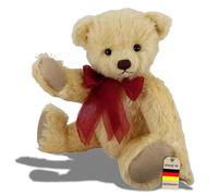 Clemens Mohair Teddy Bear Jaris 38 cm | Finest Mohair | Soft & Cuddly | Made in Germany | 5 Sections | Includes Limited Collector's Passport