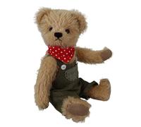 Clemens Mohair Teddy Elwin 27 cm Limited Edition Movable 5 Sections Clothed