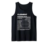 Clément Nutrition Facts Name Funny Tank Top