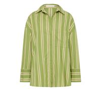 Clemente Striped Shirt Green S