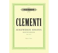 Clementi: 24 Sonatas Vol.1 (Piano Solo) (EP146A): Opp. 2 No. 1, 12 No. 1, 25 Nos. 5-6, 34 No. 1, 33 Nos. 1-2 (Edition Peters, 1)