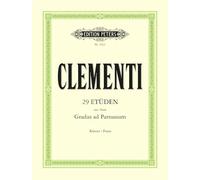 Clementi: 29 Studies from 'Gradus ad Parnassum' (Piano Solo) (EP3013): For Piano (Edition Peters)