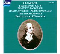 Clementi: Orchestral Works, Vol.1