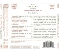 De Maria - CLEMENTI: Piano Sonatas, Op. 40