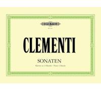 Clementi: Sonatas for Piano Duet (EP1323): Opp. 14 No. 3, 3 Nos. 1-2, 6 No. 1 (Edition Peters)