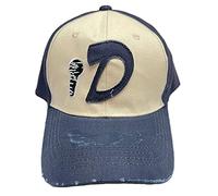 Clementine D Trucker Cap Weathered Baseball Aged Cap Hat Headgear Walking Dead Blue