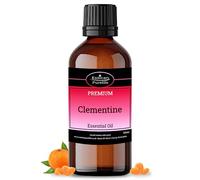 Clementine Essential Oil 50ml - (Citrus Clementina) - 100% Pure & Natural Oil Essential Oils for Diffusers for Home, Aromatherapy & Massage Blends - Zesty & Citrusy Scent Vegan GMO Free