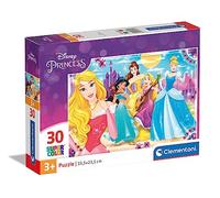 Clementoni - 08503 - Supercolor Disney Princess Jigsaw Puzzle - 30 Pieces