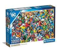 Clementoni 1000 el. Compact Dc Comics Justice League [PUZZLE] | Clementoni 39863 DC Puzzle Adult 70 x 50 cm