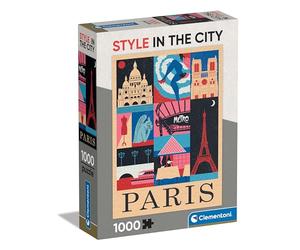 Clementoni 1000 el. Compact Paris [PUZZLE] | puzzle adult challenging