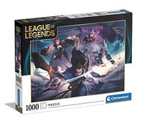 Clementoni - 39669 - Puzzle League Of Legends - Jigsaw Puzzle 1000 Pieces, Made In Italy, Jigsaw Puzzle For Adults