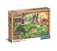 Clementoni Jigsaw Puzzle Story Maps - Snow White 1000 Pieces - Poster Included, Puzzle For Adults 14-99 Years, Gift For Men/Women, Map, Made In Italy, 39814