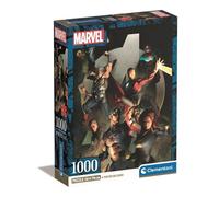 Clementoni 39809 Marvel The Avengers Jigsaw 1000 Pieces-Puzzle for Adults 14-99
