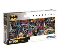 Clementoni - 39574 - Collection Panorama - Batman - 1000 pieces - Made in Italy, Jigsaw Puzzle for Adult