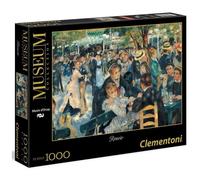 Clementoni - Museum Collection Puzzle Renoir "Dance at Le Moulin De La Galette" 1000 pieces, for Adults and Children, 14 Years old and up, 31412