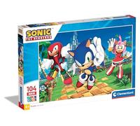Clementoni 104 el. Maxi Super Kolor Sonic [PUZZLE]