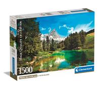 Puzzle 1500 Compact Blue Lake Clementoni Puzzle Top Quality Best