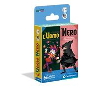 Clementoni 16299 Game Black Man Deck, Playing Cards for Children, 2-6 Players, 5 Years +, Single, Multicoloured