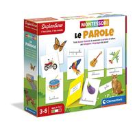 Clementoni 16362 Sapientino Words-Montessori 3 years, educational game to learn