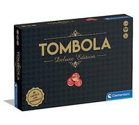 Clementoni - 16800 - Tombola Deluxe - Board Game, Board Game for the Whole Family, Bingo with 36 Folders