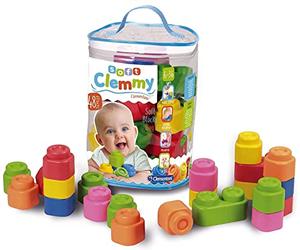 Clementoni 17134.7 "Clemmy Baby" Soft Blocks (48-Piece)