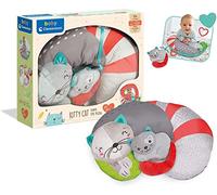 Clementoni 17278 Kitty-Cat Tummy Pillow, Multi-Colour