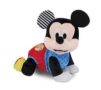 Clementoni 17314 Baby Mickey Crawl with me Plush for Toddlers, Ages 6 Months Plus