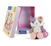 Clementoni 17420 Gatito Katy The Kitty Plush Toy for Babies, Ages 0 Months Plus,