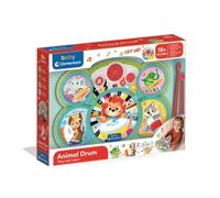 Clementoni 17637 Baby Interactive Drum Set | Clementoni - Ref. 8005125176373 - 8005125176373 - Red - Miscellaneous Material