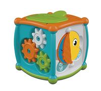 17672 Actividades Peek A Boo Cube-Early Development & Activity, Learning, Toddler 10 Months, Infant Toys, Dexterity and Manual Skills, Made in Italy,