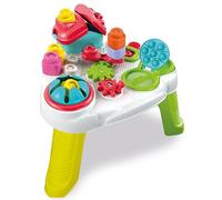 Clementoni - 17704 - Soft Clemmy - Touch, Discover & Play Sensory Table - Activity Table With Soft Building Blocks, Clemmy Soft Blocks For 10 Month Old, Bricks Washable - Made In Italy