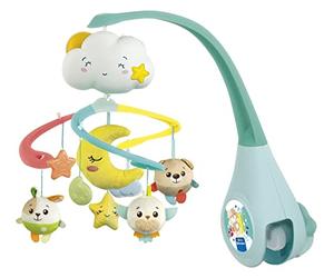 Clementoni - 17710 - Sweet Cloud Cot Mobile - Crib Toy & Sound Machine, Crib Mobile, Toddler Toy, Early Years Toys, Infant Toys, New Born Toys Gift