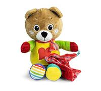 Clementoni - 17761 - Bob The Bear - Toddler Toy, Plush Toy With Blanket, Teddy Bear, Infant Toys, Activity Toys For 0 Months, Cuddly Toy, Animal Soft Toy, 100% Machine Washable