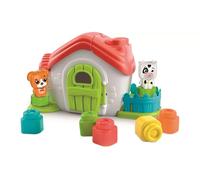 Clementoni 17767 Sensory Farm, Clemmy Soft Blocks for 6 Months, Building Bricks