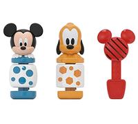 Clementoni - 17842 - Build and Play Disney Minnie - Early Development & Activity Toys, Educational Stacking Toys, Infant Toys, Sensory Learning Toys, Toddler 18 Months, Early Years Toys, Made In Italy