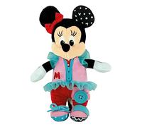 Clementoni - 17860 - Disney Baby Minnie Montessori Dress me up - Disney Plush, Montessori Toy, Skill Development Toys, Learning Infant Toys, Sensory & Activity Toys For 18 Months, Minnie Toys