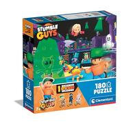 Clementoni 180 Pieces Children's Puzzle Figures Video Game Gaming, Made in Italy, 29324, Stumble Guys 7 Years