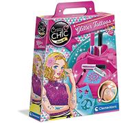 Clementoni - 18513 Crazy Chic Glitter Tattoos