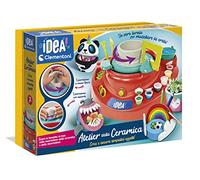 Clementoni 18693 Idea-Atelier Della Ceramica-Ceramic Workshop with Electric Lathe, Potter, Creative Craft Set, Kids 7 Years-Made in Italy
