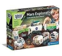 Clementoni - 19243 - Science and Game Lab - NASA Mars Exploration, Space Base - Science Experiment Kit, Scientific Game 8 Years, Manual in Italian, Made in Italy