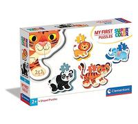 Clementoni - 20181 - My First Jigsaw Puzzle - Wild Animals - 2-3-4-5 Pieces, jigsaw puzzle for kids