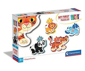 Clementoni - 20181 - My First Jigsaw Puzzle - Wild Animals - 2-3-4-5 Pieces, jigsaw puzzle for kids
