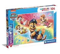 Clementoni - 20190 - Supercolor Puzzle - Paw Patrol - 104 Pieces, Jigsaw Puzzle For Kids Age 6, Puzzle Cartoon, Made In Italy