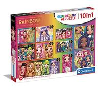 Clementoni 20273 Supercolor 10 in 1 Rainbow High (3x18, 4x30, 2x48 a (US IMPORT)