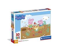 Clementoni - 20280 - Supercolor Puzzle - Peppa Pig - 30 Pieces, Jigsaw Puzzle For Kids Age 3, Puzzle Cartoon, Made In Italy