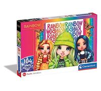 Clementoni - 20342 - Supercolor Puzzle Brilliant Rainbow High - 104 Pieces - Jigsaw Puzzle For Kids Age 6