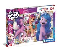Clementoni - 20345 - Supercolor Puzzle Jewels My Little Pony - 104 Pieces - Jigsaw Puzzle For Kids Age 6