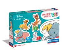 Clementoni 20806 Supercolor Disney Classic - Puzzle 3 + 6 + 9 + 12 Teile ab 2 Ja